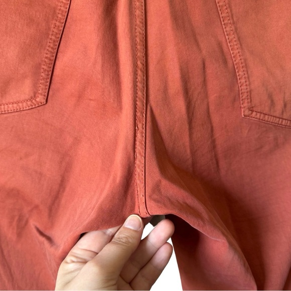 Brioni Jeans Mens 38x30 Terracotta Orange STELVIO Straight Leg Pant Luxury Italy - Picture 9 of 13